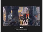 Bild KOMAR "Star Wars Classic RMQ Mos Eisley Streets", bunt (farbe bild(er): bunt), B:40cm H:30cm, Holz, Papier, Bilder, Bild, Wandbild zur Dekoration im Kinderzimmer - ohne Rahmen