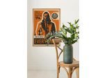 Wandbild KOMAR "Marvel Loki This is About Everything", orange (farbe bild(er): orange), Disney, 1 Stk., Vlies, Bilder, Wandbild, 50 x 70 cm (Breite x Höhe) - Kinderzimmer, Dekoration