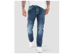 Rock Creek Jeans Comfort Fit dicke Nähte Loose Fit