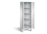 C+P Wäsche-Spind Classic, H1850xB610xT500mm, Front Lichtgrau, Korpus Lichtgrau (8212-20B) ; C + P Möbelsysteme (8212-20B|S10017)