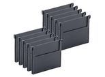 Trennwand für Regalkasten RK 421/521/621, Recycling-Polypropylen, eisengrau, 10 Stück
