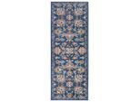 Hanse Home Läufer Luxor, Blau, Mehrfarbig, Kunststoff, orientalisch, rechteckig, 80x240 cm, Oeko-Tex® Standard 100, für Fußbodenheizung geeignet, in verschiedenen Größen erhältlich, pflegeleicht, strapazierfähig, Teppiche & Böden, Teppiche, Teppichläufer