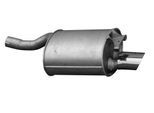 VEGAZ Endschalldämpfer ms301 hinten für Mercedes
