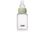 BIBS Anti-Colic Baby Bottle Silicone oorbellen met siliconen speen Sage 150 ml