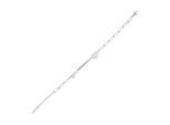 Armband ADELIA´S "Damen Armband – Herz aus Edelstahl 18 cm", silber, Armbänder, Damen, 18cm, Edelstahl, Armband, Perfekt als Geschenk zum Valentinstag