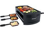 STEBA Raclette "RC 6 BAKE & GRILL", schwarz, B:45cm H:13,5cm T:23cm, Raclettes