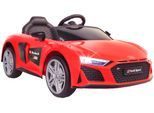 Elektro-Kinderauto JAMARA "Ride-on Audi R8", rot, Elektro-Kinderfahrzeuge, KinderB:62cm H:34cm T:106cm, ohne Akku und Ladegerät, B:62cm H:34cm T:106cm