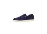 Loafer HENRY STEVENS "Elia L1", Herren, Gr. 42, navy, Leder, Schuhe Loafer