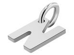 Buchstabenanhänger ADELIA´S "Unisex Anhänger – Buchstabe N Buchstabenanhänger aus 925 Silber", silber, Schmuckanhänger, Damen, Silber 925 (Sterlingsilber), Ideal zum Verschenken – schlicht und stilvoll