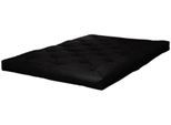 Futonmatratze KARUP DESIGN "Coco Futon, 16 cm hoch, mehrere Größen, handgefertigt", schwarz, B:180cm H:16cm L:200cm, Bezug Matratze: 100% Baumwolle, Matratzen, Aus Baumwolle und einem Kern aus Kokosfaser. Made in Europe