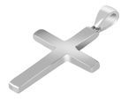 Kette ohne Anhänger ADELIA´S "Unisex Halskette mit Anhänger – Kreuz aus 925 Silber", silber, Halsketten, Damen, Silber 925 (Sterlingsilber), Geschenkidee: zeitlos und vielseitig