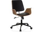Drehstuhl Cenca II Schwarz/Braun