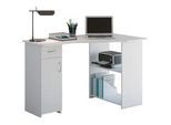 Eckschreibtisch Linzia Weiß ca. 77x118x76cm