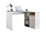 Schreibtischkombination Leni Weiß ca. 110x85x74cm