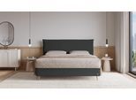 BRUNO Boxspringbett Prestige 200x200cm in Schwarz | 6 Farben & 4 Kopfteile wählbar | Luxus 27 cm Pulse-Latex-Matratze | Made in Germany