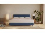 BRUNO Familienbett 240x200cm in Blau | XXL Boxspringbett Premium | mehrfach ausgezeichnet in Design & Qualität
