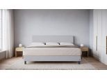 BRUNO Familienbett 240x200cm in Hellgrau | XXL Boxspringbett Premium | mehrfach ausgezeichnet in Design & Qualität