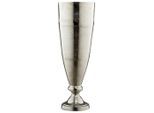 Ambia Home Bodenvase, Nickel, Metall, konisch, 54 cm, zum Stellen, auch für frische Blumen geeignet, Dekoration, Vasen, Bodenvasen