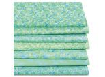 Patchwork- und Quiltpaket "Batik", blau/grün