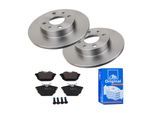 ATE Bremsensatz, Scheibenbremse ijf141hhb0 Hinterachse voll 240mm 11mm für Ford Fiat