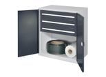 Kappes Schwerlastbeistellschrank Mod. 67 RAL 7035/7016 Doppelwandtüren mit Ausstattung (1471.08.2024)