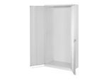 Kappes Systemschrank Leergehäuse Serie 500 RAL 7035 Vollblechtüren (1251.00.1013)