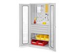 Kappes Schubladenschrank RasterPlan RAL 7035 Mod. 33 Sichtfenstertüren (1460.03.5013)