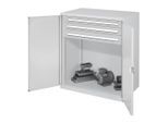 Kappes Schwerlastbeistellschrank Mod. 65 RAL 7035 Doppelwandtüren mit Ausstattung (1471.06.2013)
