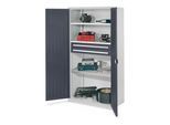 Kappes Schwerlastschrank OMT Mod. 45 RAL 7016 Türen innen Schlitzplatten (1462.09.4024)