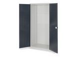 Kappes Schubladenschrank RasterPlan Leergehäuse RAL 7035/7016 Mod. 20 Schlitzplattentüren (1460.00.4024)