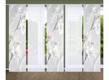 Schiebegardine HOME IN GREEN "LAIRA" Gr. 1, beige (naturfarben), B:60cm H:245cm, Polyester, Gardinen, Schiebegardine, SET DIGITALDRUCK,BAMBUSOPTIK RECYCELT