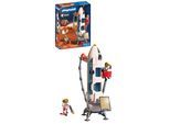 Konstruktions-Spielset PLAYMOBIL "ESA: Mars-Forschungsrakete (72011), City Action", bunt, Spielbausteine, Kinder, Kunststoff, Konstruktions-Spielset, Made in Europe
