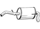 BOSAL Endschalldämpfer 233607 für VW