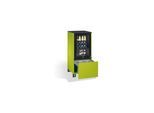 C+P Kühlschrank-Caddy Asisto mit Abfallsammler, H1150xB500xT600mm Viridingrün ; C + P Möbelsysteme (54780-010|S10020)