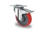 CASCOO Lenkrolle mit Totalfeststeller ø 160 mm Serie N2U6 Kugellager (TPP57W0160N2U6B32)