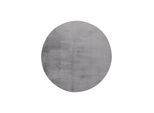 Teppich KAYOOM "Cross 425", silber, H:21mm Ø:160cm, Polyester, Teppiche, Teppich, Hochflor