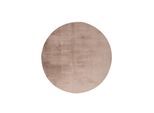 Teppich KAYOOM "Cross 425", taupe, H:21mm Ø:120cm, Polyester, Teppiche, Teppich, Hochflor