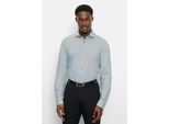 Businesshemd OLYMP "OLYMP Level Five 24/Seven, body fit, Kent", Herren, Gr. 41, Normaler Arm, hellgrün, 92% Baumwolle, 8% Elasthan, Hemden