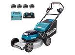 Makita DLM533 - Selbstfahrender Akku Rasenmäher - 4x18V/5Ah - Schnitt 53 cm