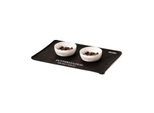 Minty&Marla Futterstation 3er Set Katze schwarz