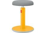 Leitz Sitz- & Stehhocker Ergo Cosy Active, B 370 x T 370 x H 460 - 790 mm, bis 110 kg, Warmes Gelb