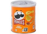 Chips Pringles Sweet Paprika, vegane Kartoffelchips mit Paprika-Geschmack, 12 Dosen mit jeweils 40 g, in Karton