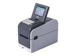 Brother Etikettendrucker TD-2320DS203, Thermodirektdruck, 203 dpi, 152 mm/s, USB/LAN, 3,5″ Farbdisplay, grau