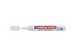 Kreidemarker 4095 wei√ü Strich-B.2-3mm Rundspitze EDDING, 10 Stück