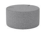 NowyStyl Sitzpouf Tri.Ply M, modular, Blazer-Stoff, ø 85 cm, grau