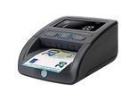 Geldscheinprüfer Safescan® 155-S Complete, EZB-getestet, 6 Währungen, 7 Sicherheitsmerkmale, 3,8″ LC-Display, USB/MicroSD, inkl. Akku & Banknotenstapler