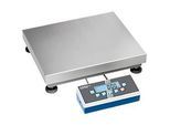 Paketwaage KERN EOC 100K-2L – robuste Plattformwaage aus Edelstahl, Wägebereich 60/150 kg, grosse Plattform, IP65