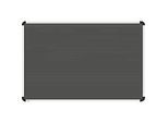 Stecktafel Ultradex Planrecord, Wandmontage, 61 waagerechte Schienen, B 1250 x T 22 x H 770 mm, schwarz