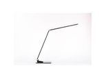 Paperflow LED-Tischleuchte Olga, 12 W, 400 lm, 3000–5000 K, 5 Farbmodi, 6-stufig dimmbar, drehbar, neigbar, USB, schwarz