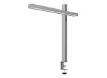 UNILUX LED-Tischleuchte ZENITH, Metallgrau, 2370 Lumen, dimmbar, mit Touch-Bedienung und Klemme